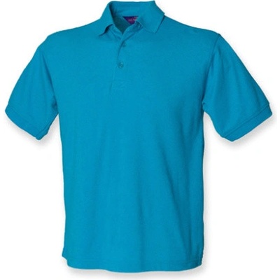Henbury pánske polo tričko H400 turquoise