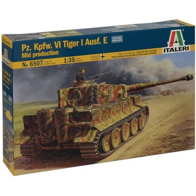 Italeri 1.35 Pz.Kpfw.VI Tiger I Ausf.E Mid production