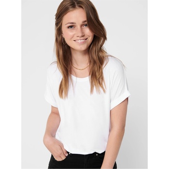 Image 1 of Only Тениска Only Women's Regular Fit O-Neck T-Shirt - White