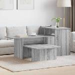 vidaXL Конзолна маса Сив Сонома 91, 5 x 35 x 38, 5 см (891165)