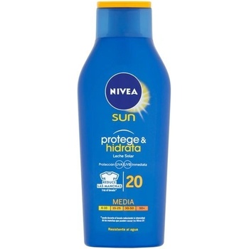 Nivea Sun Protect & Moisture opaľovacie mlieko SPF20 400 ml