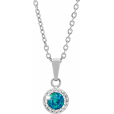 JSB Bijoux Opál s krištáľovými kameňmi Swarovski Pas 92300040pas (Ag 925/1000, 1,86 g)