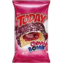 Today Bomb Piškotový moučník plněný třešňovým krémem 50 g