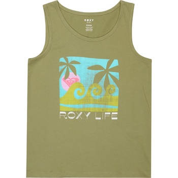 Roxy Детски топ Roxy Kid's Miaregular Vintage Top - Oil Green - размер 12 Years (704-6042-0115)