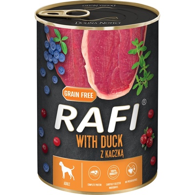 Rafi Adult kachní borůvky a brusinky 24 x 400 g