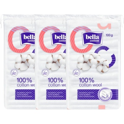 Bella Cotton Hygienická bavlna 3x100g