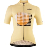 Nalini Дамска фланелка с къс ръкав за колоездене Nalini Women's Miaohaus Jersey Cycling jersey - Champagne - размер XS (156-2821-0211)