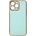 HQWear Кейс Lighting Color за Xiaomi Redmi Note 11, с гел рамка, мента (9145576253229)