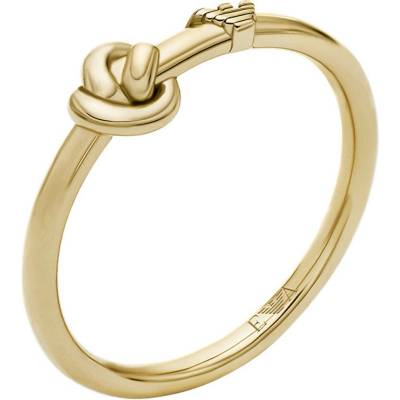Emporio Armani Pozlátený moderný prsteň Sentimental EG3638710