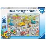 Ravensburger Puzzle 100 Train in the City XXL