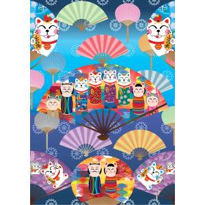 Yazz - Puzzle Kokeshi World - 1 000 piese