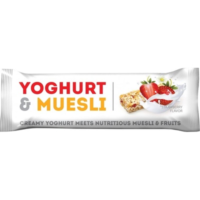 PURE Nutrition USA Yoghurt And Muesli Bar [32 x 30 грама] Ягода