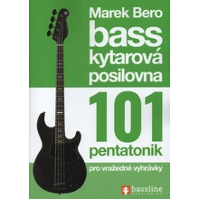 bassline publishing Baskytarová posilovna (zelená) / 101 pentatonik pro vražedné vyhrávky