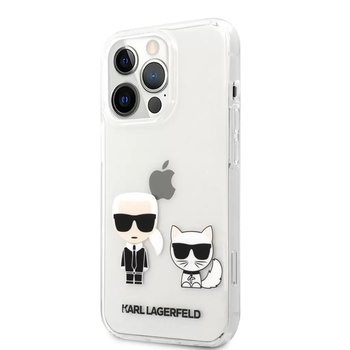 KARL LAGERFELD Apple Iphone 13 Pro Max Karl et Choupette прозрачен калъф (KLHCP13XCKTR) (KLHCP13XCKTR) (KLHCP13XCKTR)