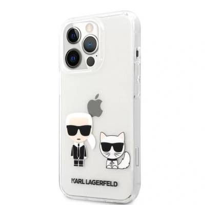 KARL LAGERFELD Apple Iphone 13 Pro Max Karl et Choupette прозрачен калъф (KLHCP13XCKTR) (KLHCP13XCKTR) (KLHCP13XCKTR)