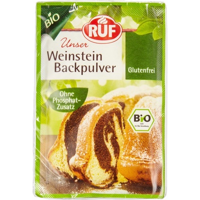 RUF Bio prášok do pečiva 3 x 20 g