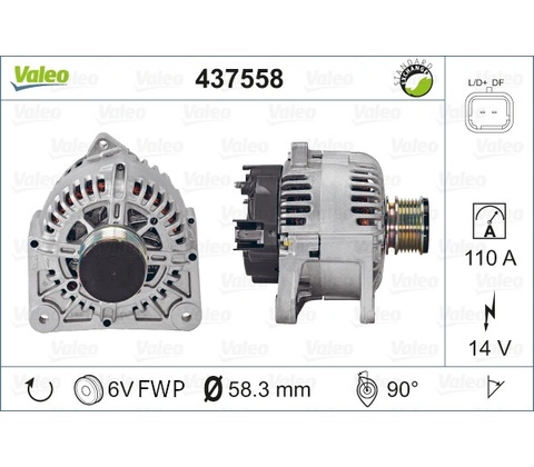 Generátor VALEO 437558
