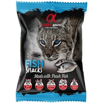Alpha spirit Snack Cat - Морски риби 50 г