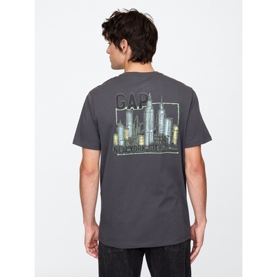 GAP Тениска с логото на GAP GAP | Siv | МЪЖЕ | S