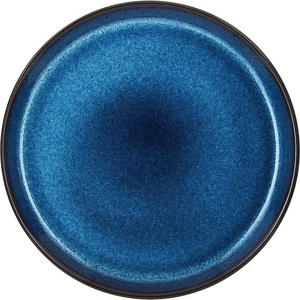 Bitz Черна/синя десертна глинена чиния ø 21 cm Gastro Dark Blue/Black - Bitz (821258)