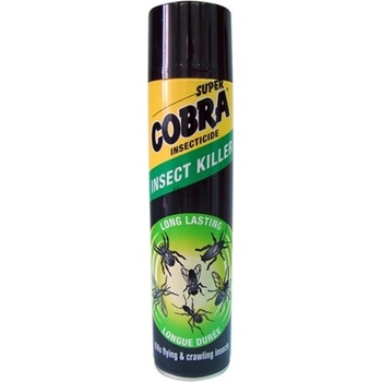 Super Cobra Kills Flying & Crawling Insects spray proti létajícímu a lezoucímu hmyzu 400 ml