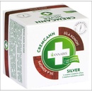 Cannabis Cremcann Silver pri prejavoch akné a oparoch 15 ml