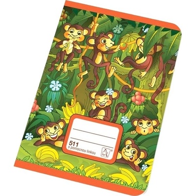 CreativeToys Zošit 511 s pomocnou linkou