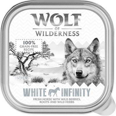 Wolf of Wilderness Adult White Infinity koňské 6 x 150 g