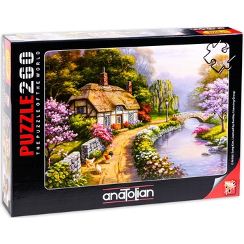 Anatolian Пъзел Anatolian от 260 части - Къща сред върбите, Сунг Ким (P3320)