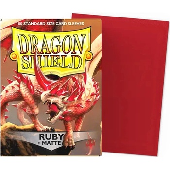 Dragon Shield obaly 100ks MATTE RUBY