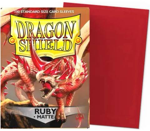 Dragon Shield obaly 100ks MATTE RUBY