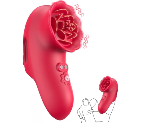 SuperLove Rose Finger Vibrator