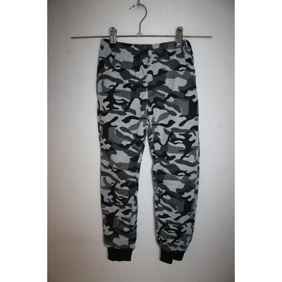 Sezon tepláky dětské black camo
