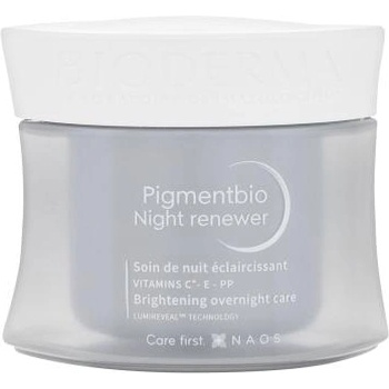BIODERMA Pigmentbio Night Renewer нощен изсветляващ крем за лице 50 ml за жени
