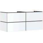 Hansgrohe Xilesa E - Шкаф за мивка, 62x138x55 см, 4 чекмеджета, матово бяло 54306700 (54306700)