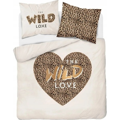 Detexpol obliečky Wild Love Bavlna 200x220 2x70x80