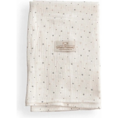 BabyMatex Deka zavinovačka s potiskem MUŠELOVÝ DESIGN – Zbozi.Blesk.cz