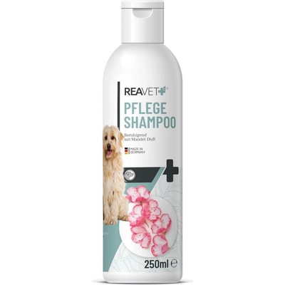 Reavet Zklidňující mandlový šampon pro lesklou a snadno rozčesatelnou srst 250 ml