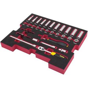 STANLEY Комплект отвертки Stanley FatMax T-Stak, 48 части, 1/4", FMHT0-74295 (FMHT0-74295)