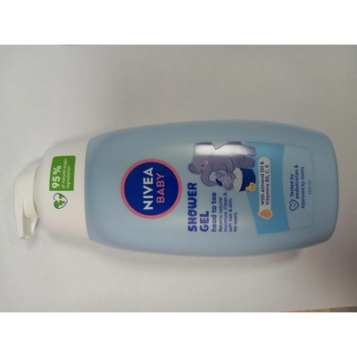 Nivea Baby Head To Toe Shower Gel jemný sprchový gel na tělo a vlasy 500 ml – Sleviste.cz