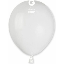 Latexový balónik MINI 13 cm pastelovo biely, SMART