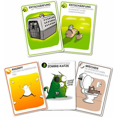Asmodee Exploding Kittens - NSFW Edition, karetní hra