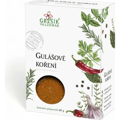GREŠÍK Dobré koření Gulášové koření 60 g – Hledejceny.cz