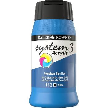 Daler-Rowney System3 АКРИЛНА боя Coeruleum Blue Hue 500 ml 1 бр (129500112)