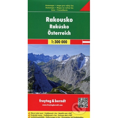 Automapa Rakousko 1:300 000