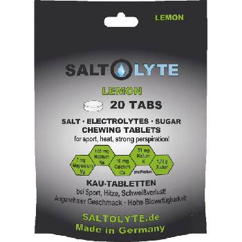 SALTOLYTE 20 дъвчащи таблетки със сол и електролити - Lemon
