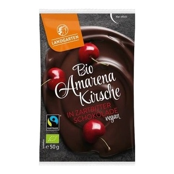 Landgarten Čerešne v horkej čokoláde BIO 50 g