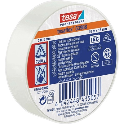 Tesa 53988-00060-00 Professional Izolačná páska 10 m x 15 mm biela 1 ks