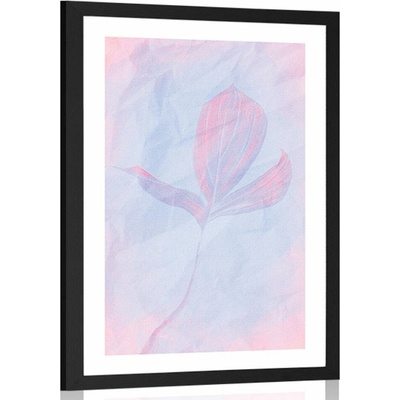 Plakát s paspartou úchvatná rostlina - 20x30 black