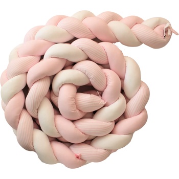 Image 1 of Blossom Bay Обиколник Blossom Bay - 330 cm, розово райе (ob-3-L-1-22-23)